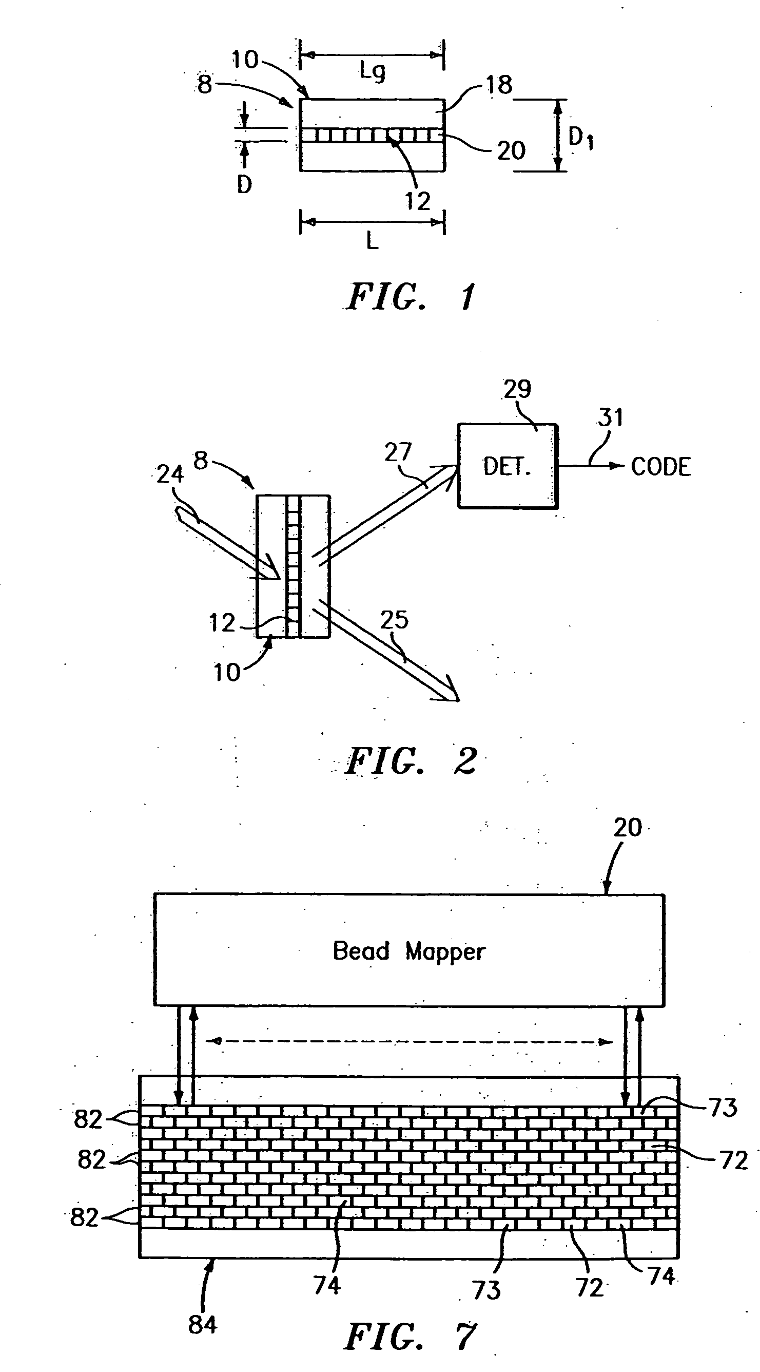 Hybrid random bead/chip based microarray