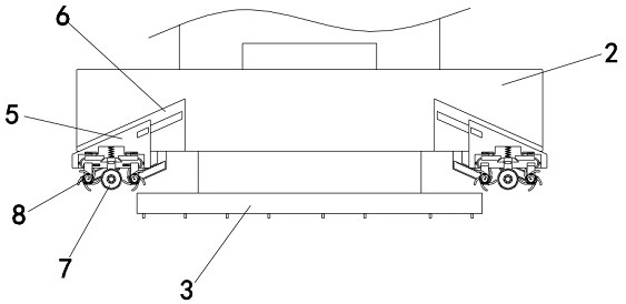 Automobile sheet metal stamping die and stamping process