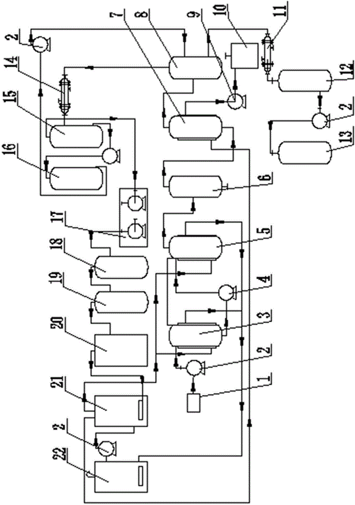 Device for extracting gasoline and diesel oil from used lubricating oil