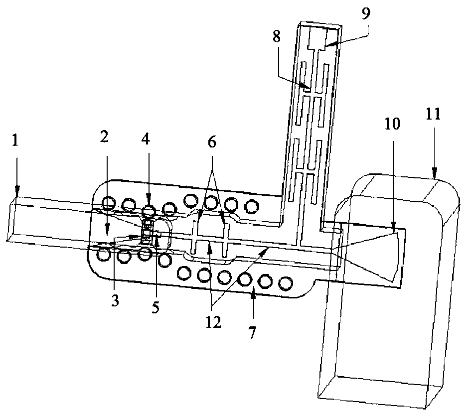 Terahertz broadband third harmonic mixer