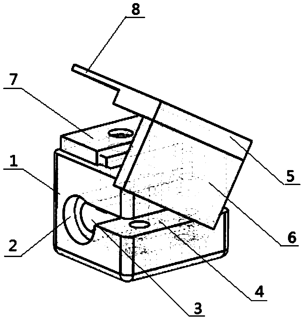 Grounding wire box