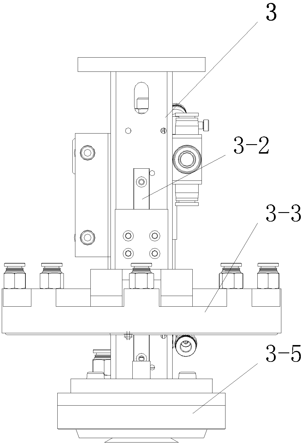 Sealing ring workstation of automatic gluing by disc robot