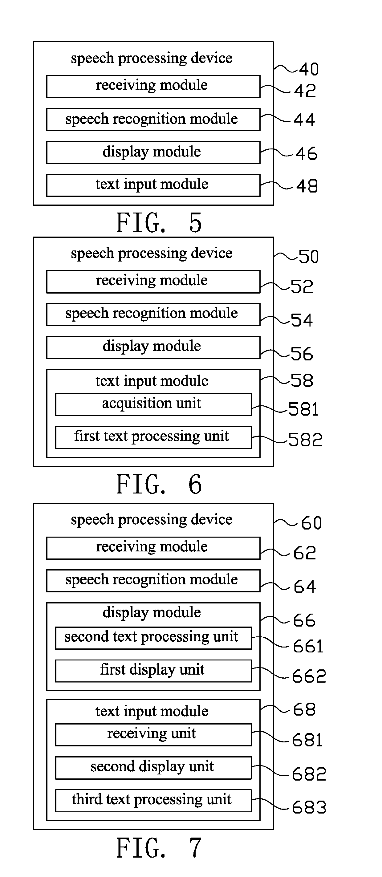 Speech processing method and device