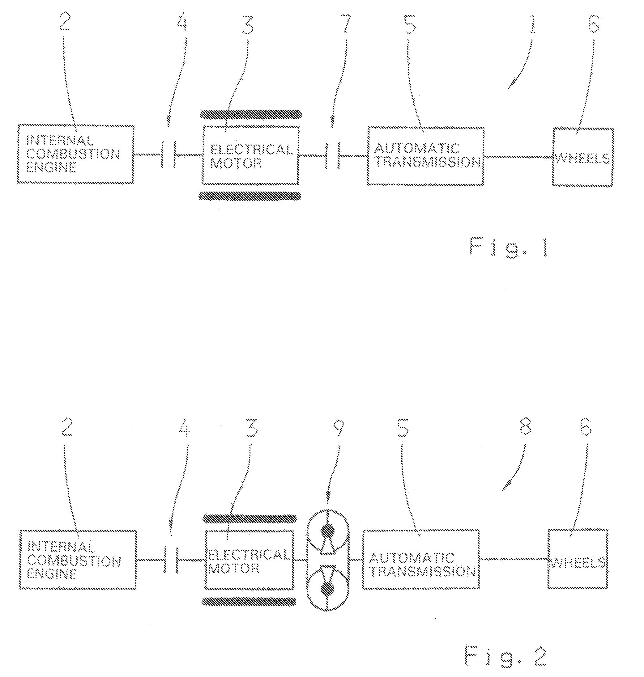 Method for operating a drive train