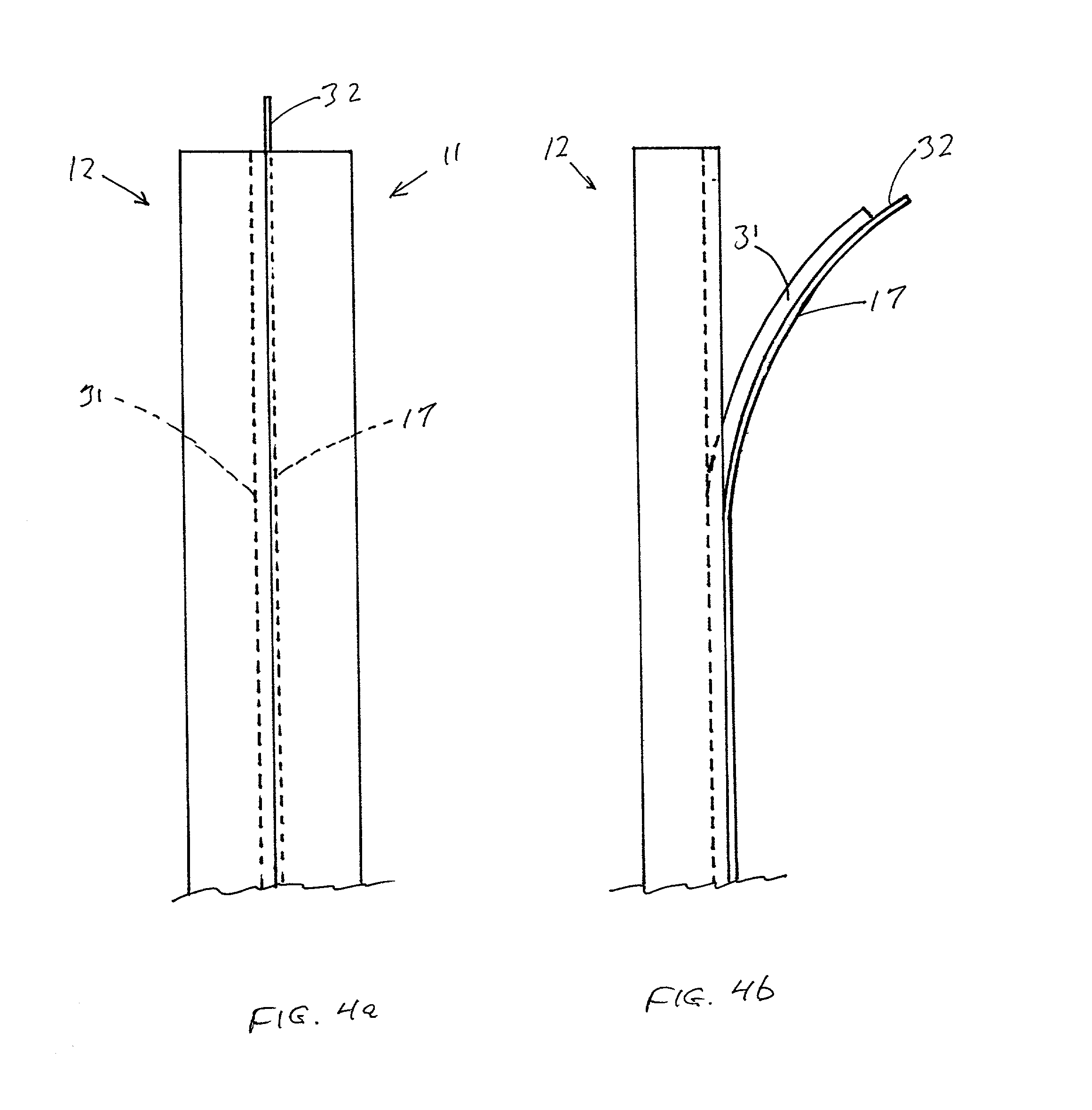 Assembly for casting and use of an isoelectric focusing strip