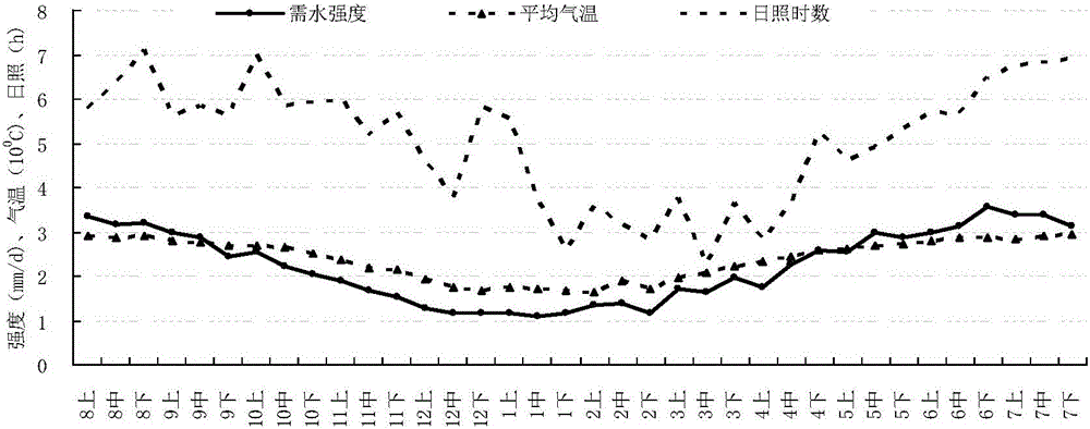 Suitable soil moisture content and irrigation method for mango