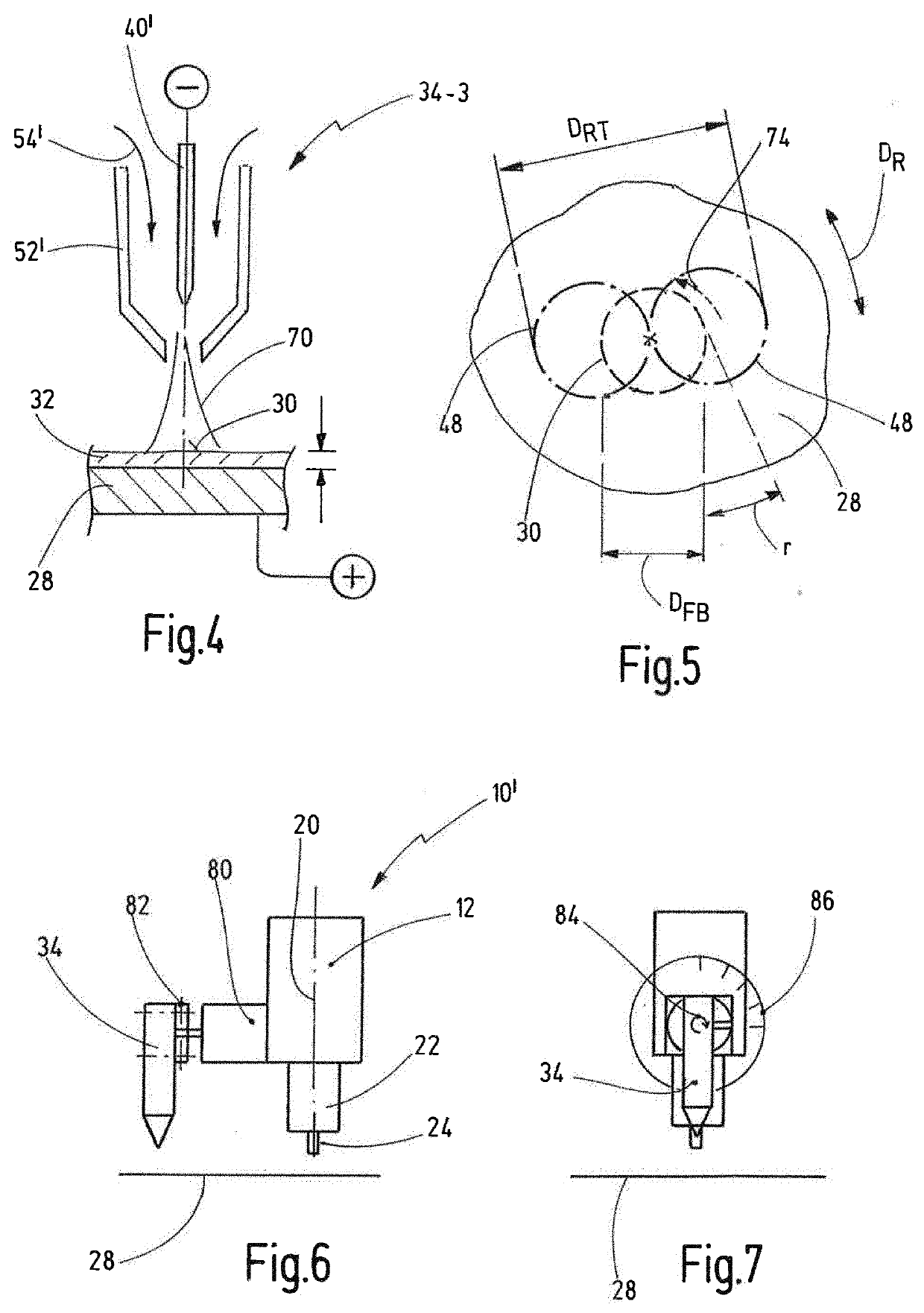 Method and device for joining elements to components