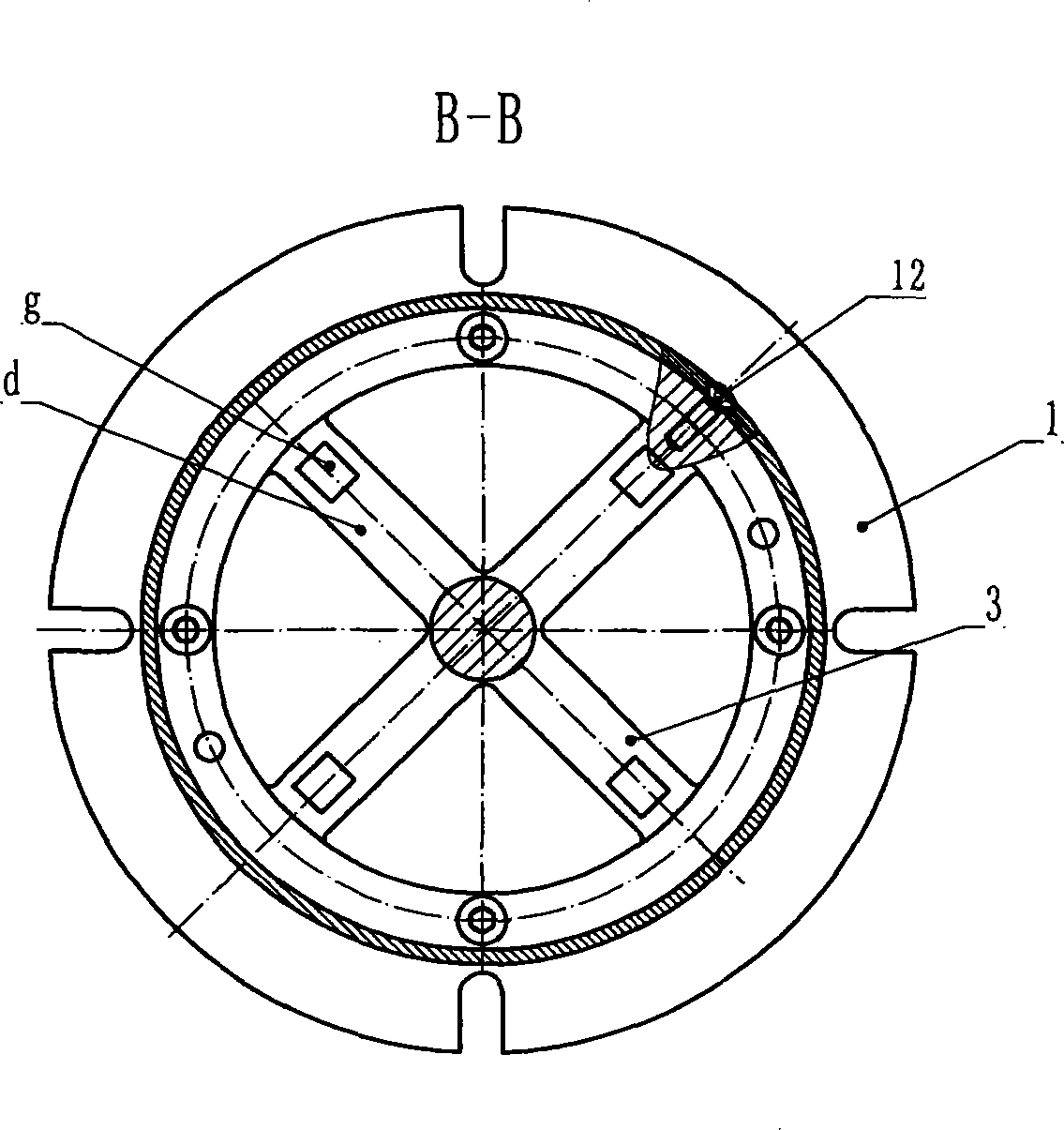 Sensor for measuring rotary machining torque and axial force