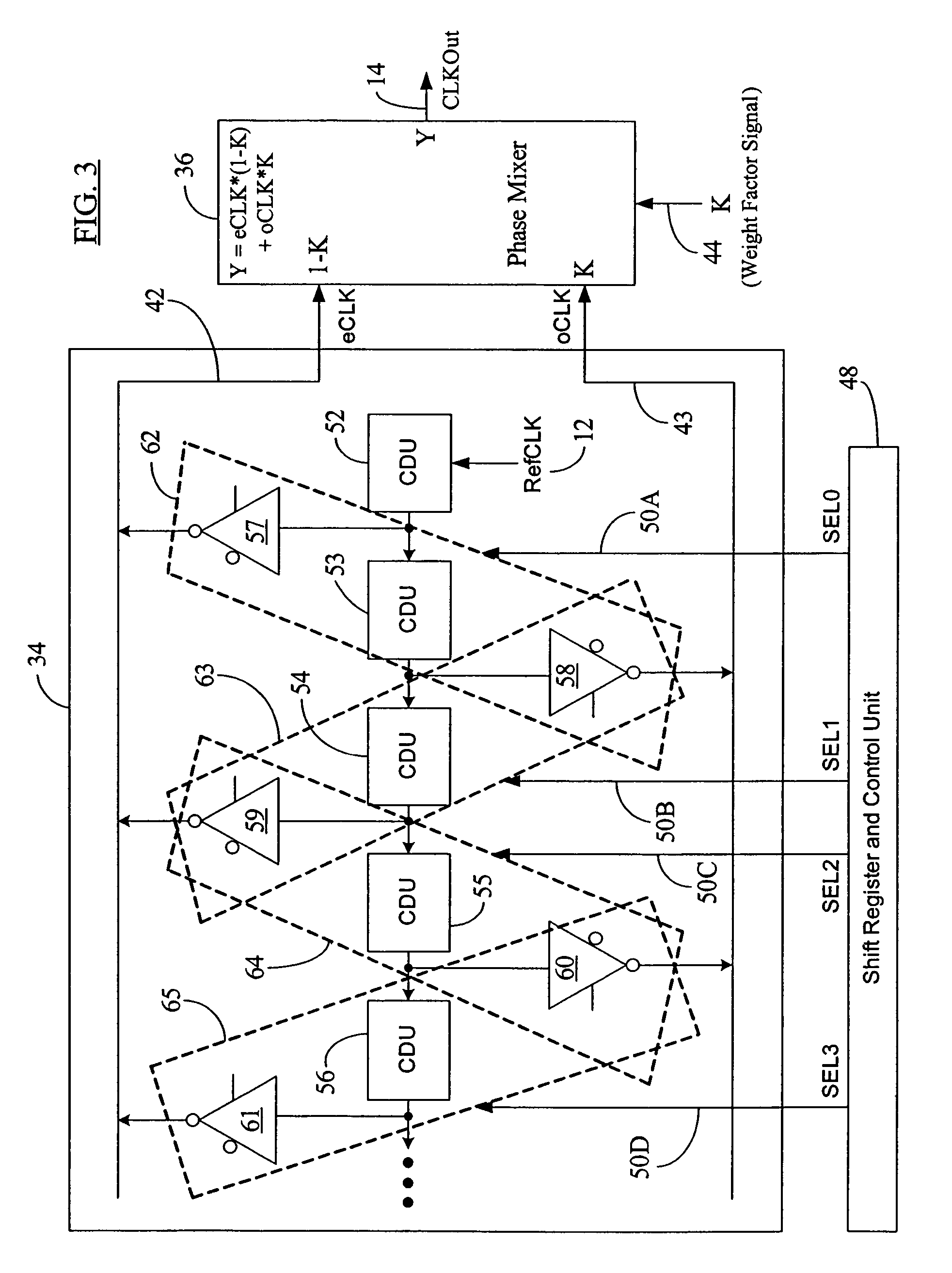 Seamless coarse and fine delay structure for high performance DLL