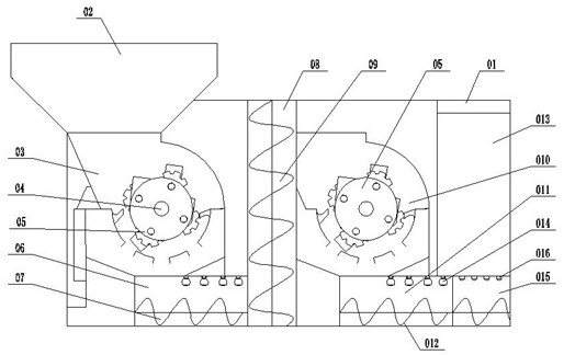 Medical waste broad-spectrum sterilization system