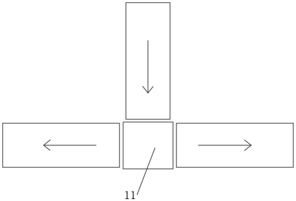 Vegetable logistics distribution automatic sorting device