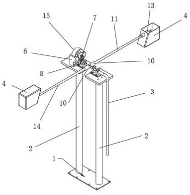 Lever principle water diversion conversion gravitational potential energy power generation device e