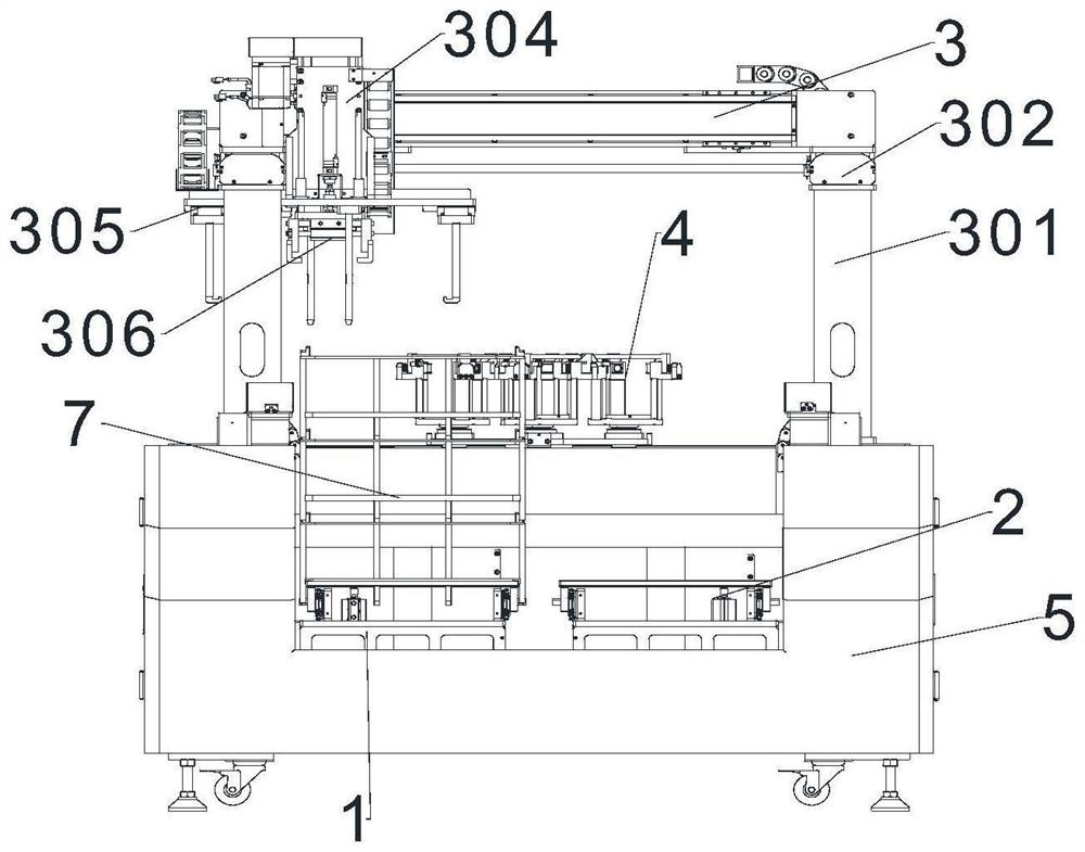 Automatic grinding and screening integrated device