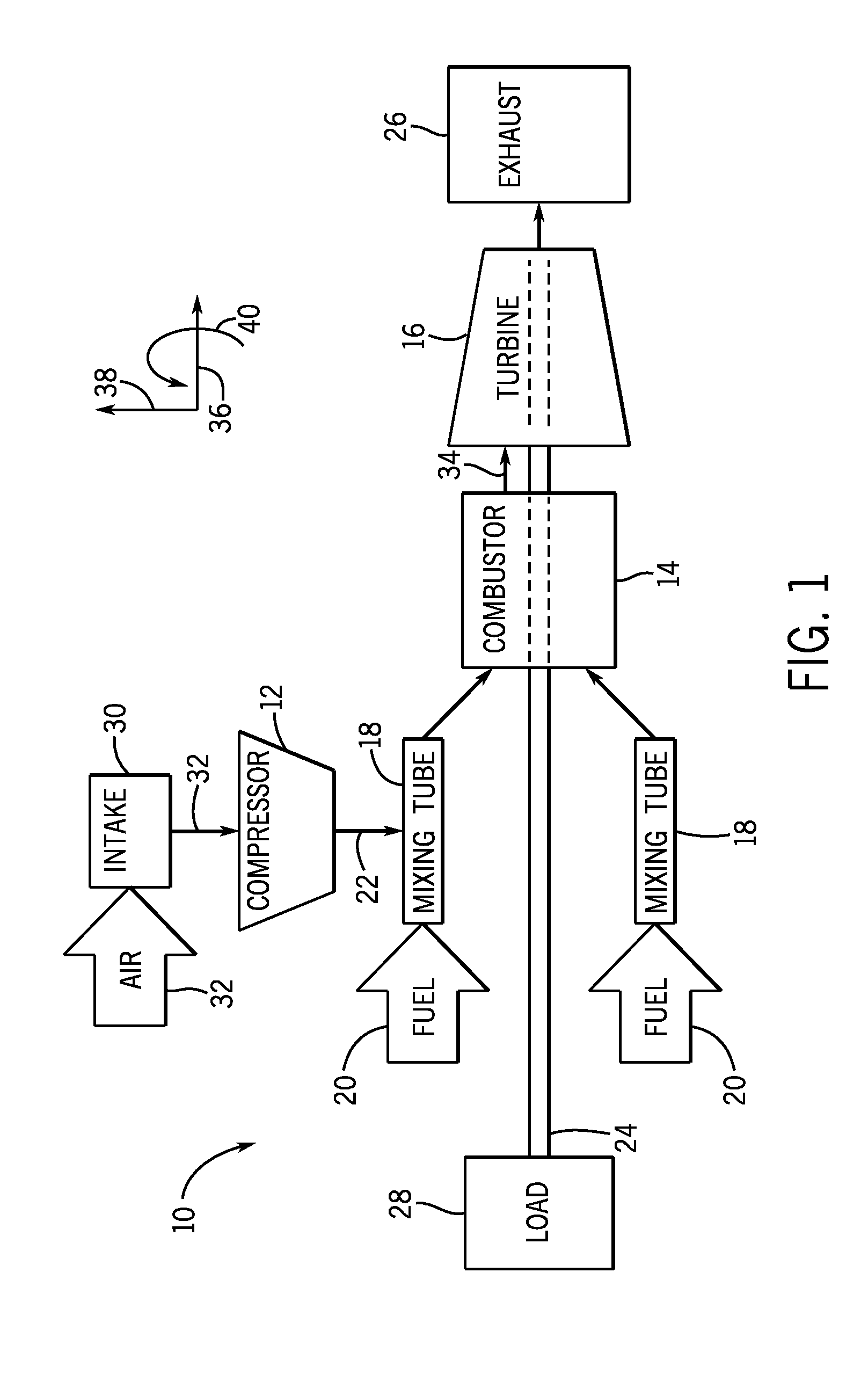 Air diffuser for combustor