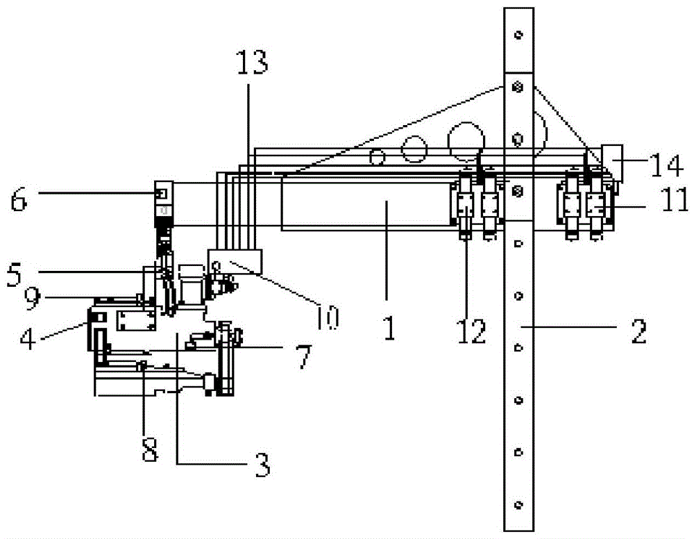 A remote control hydraulic clamp device and control method