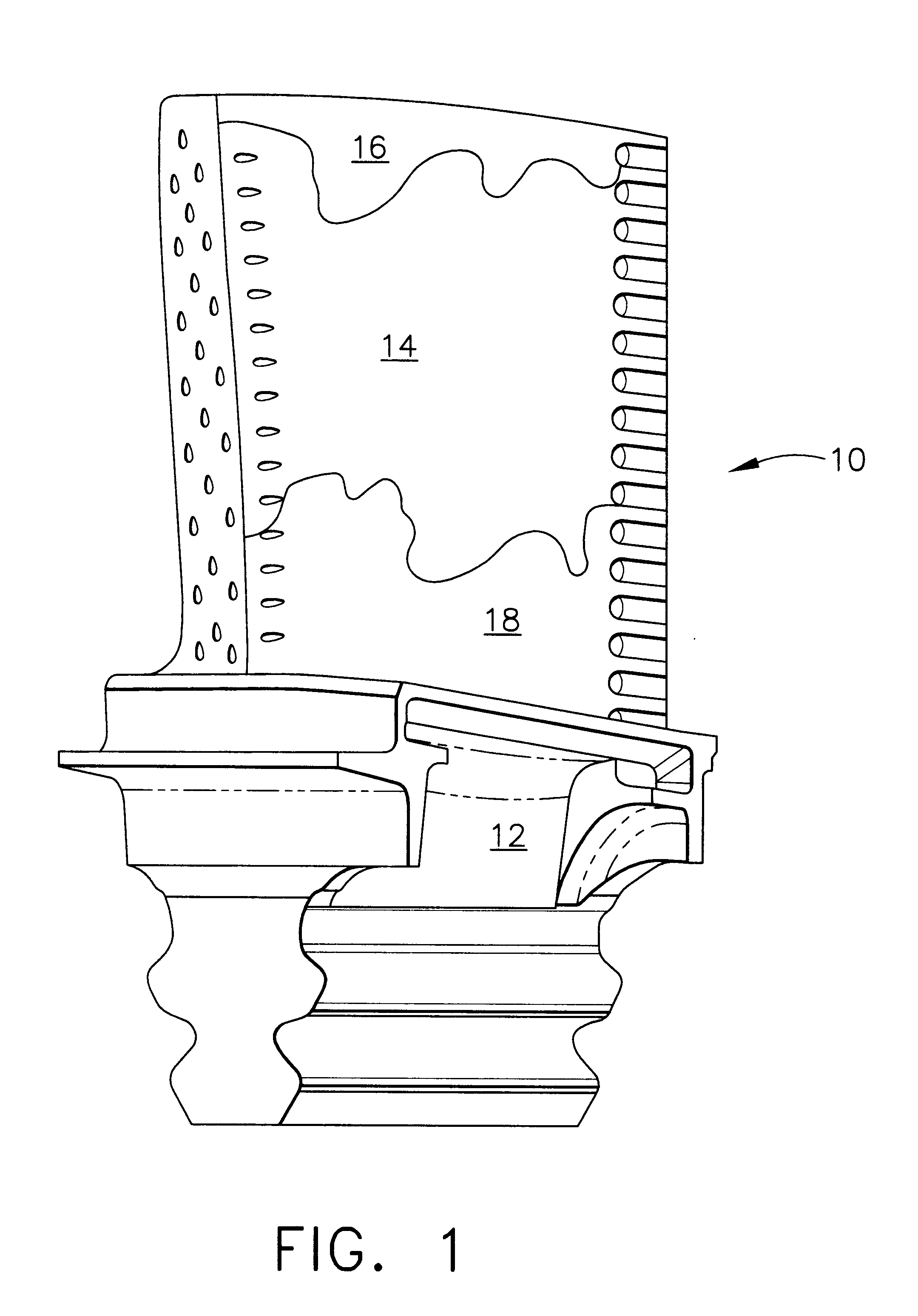 Coating of a discrete selective surface of an article