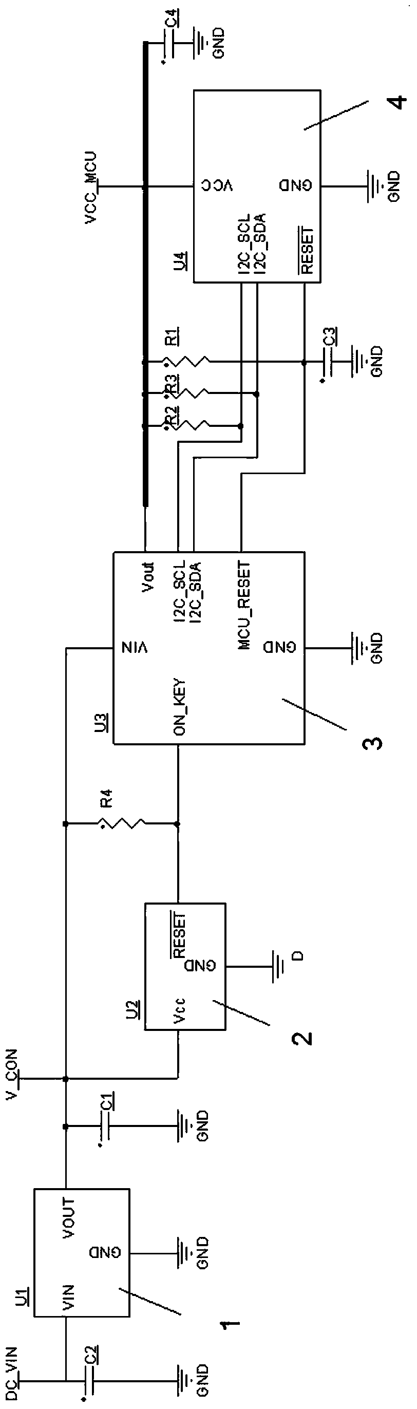 A system power-on automatic start-up circuit and start-up method thereof