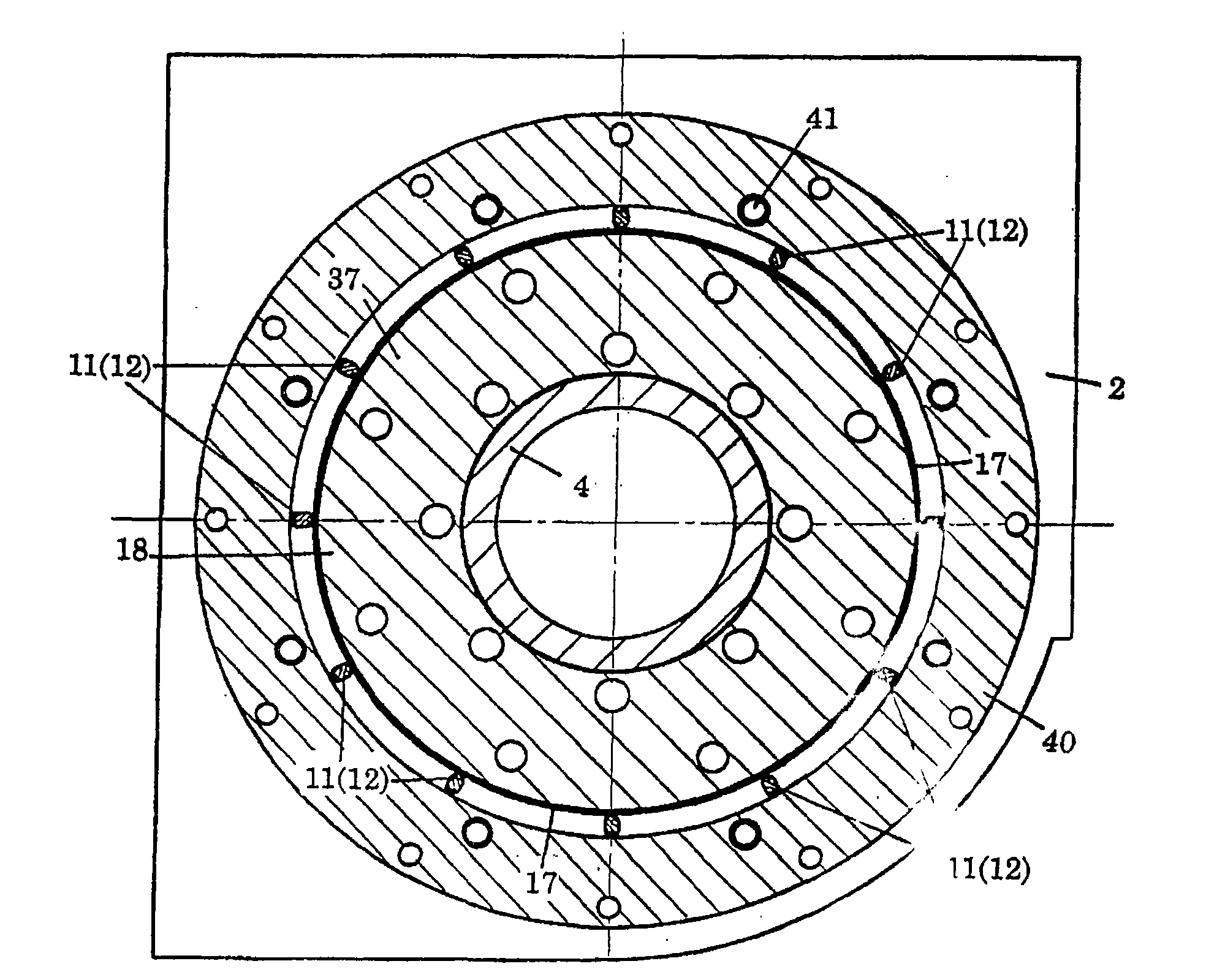 Rotary index device in machine tool