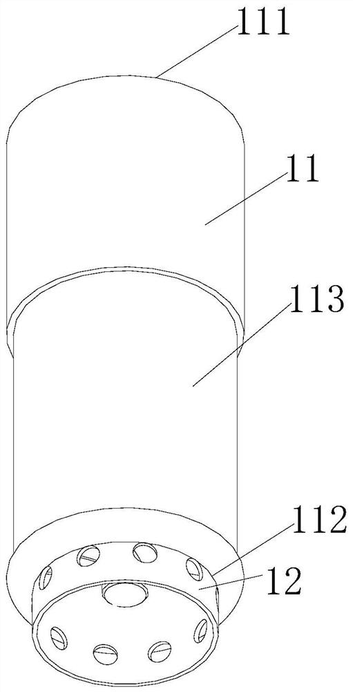 A self-rotating spray device and washing machine