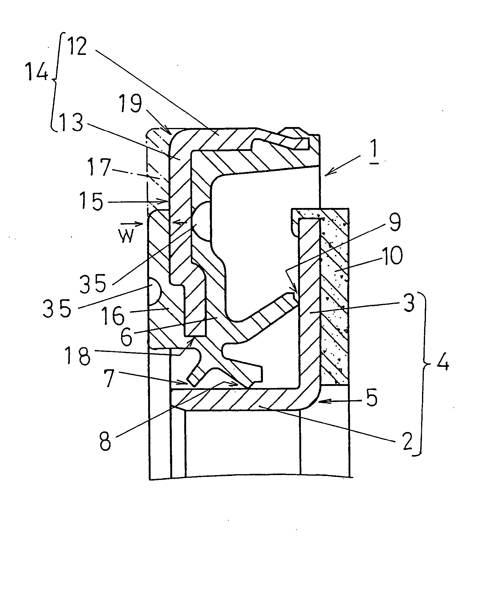 Encoder-equipped sealing device