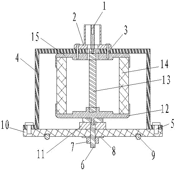 Low voltage arm shield integrated resistor for high voltage pulse voltage divider