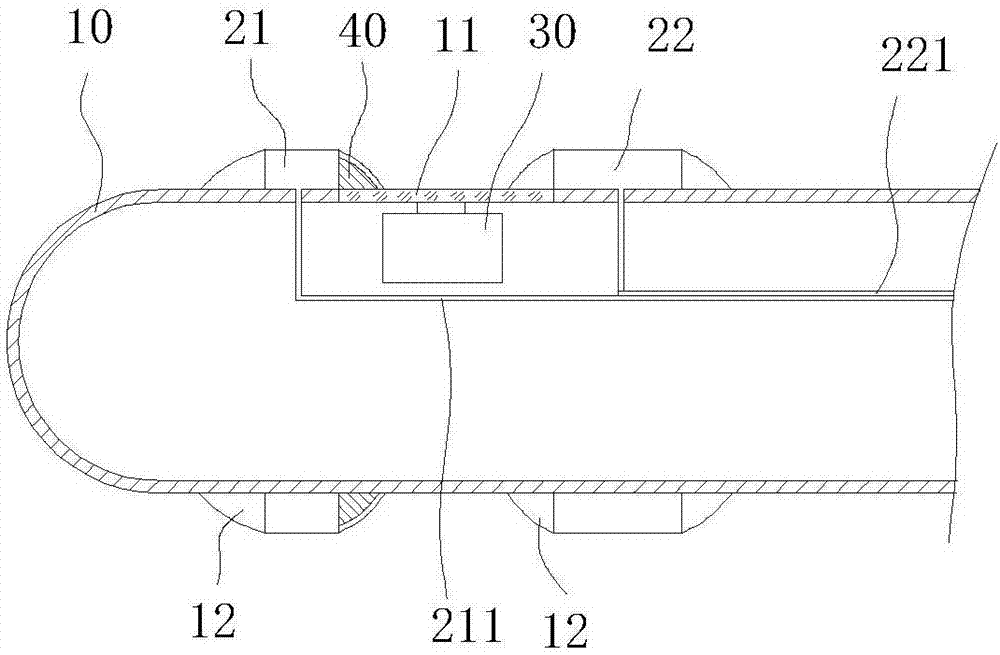 Anorectal detecting probe