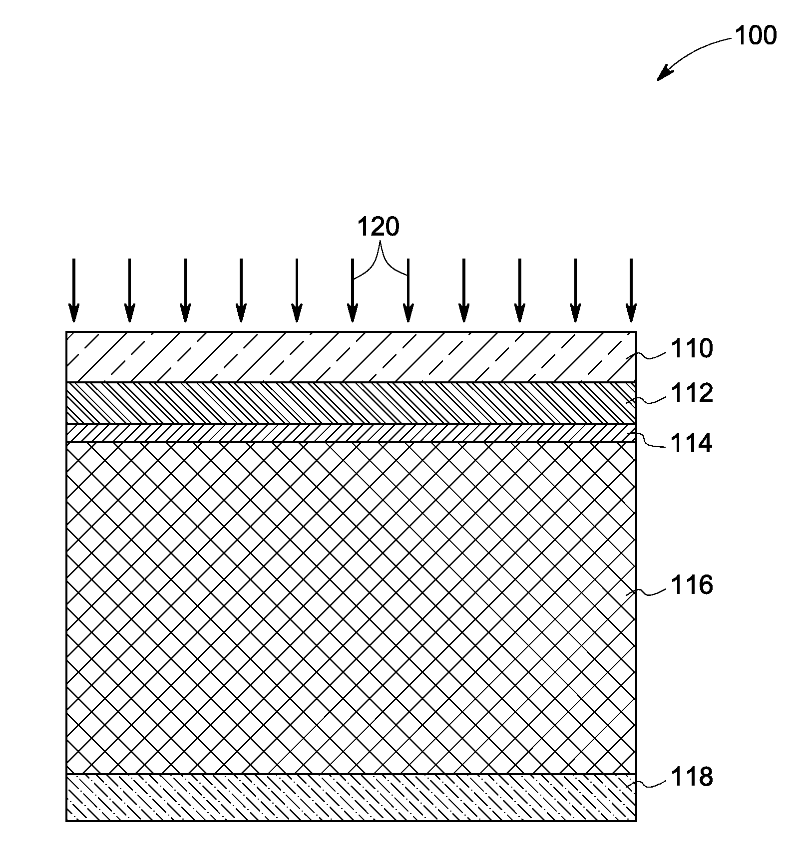 Layer for thin film photovoltaics and a solar cell made therefrom