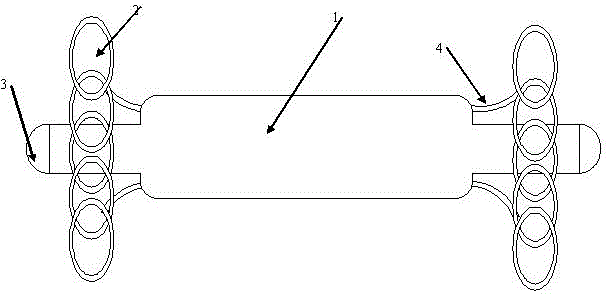 Wheel slip stop self-rescue device