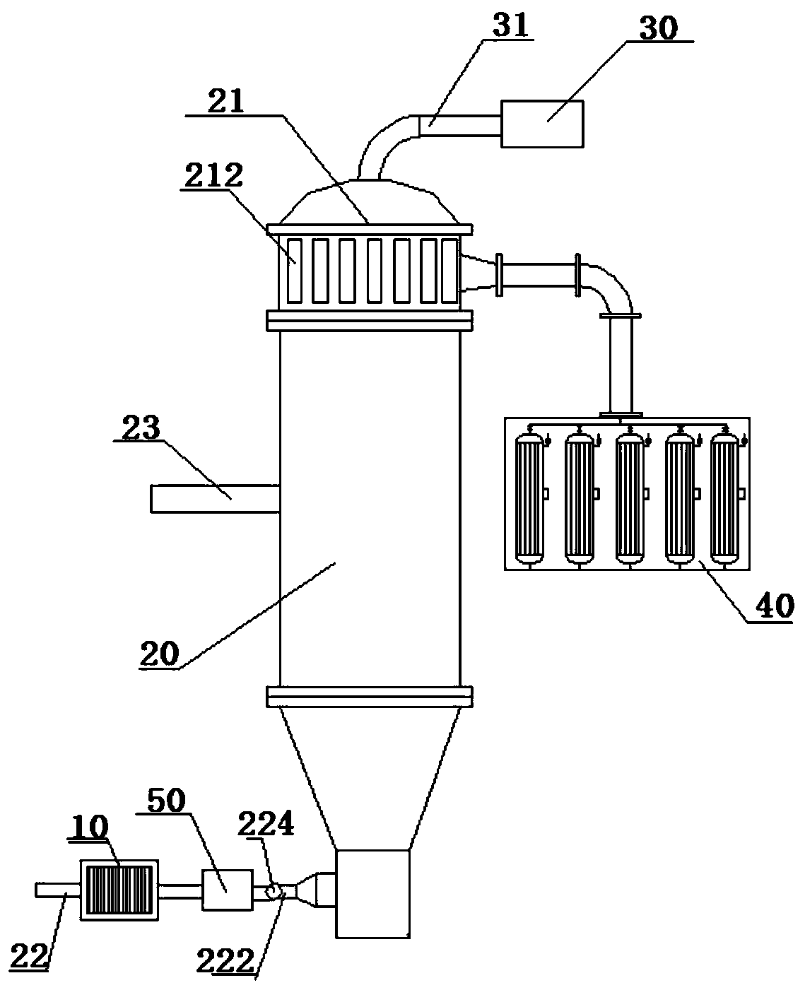 Granulating equipment for preparing hydrotalcite chewable tablets and production process of hydrotalcite chewable tablets