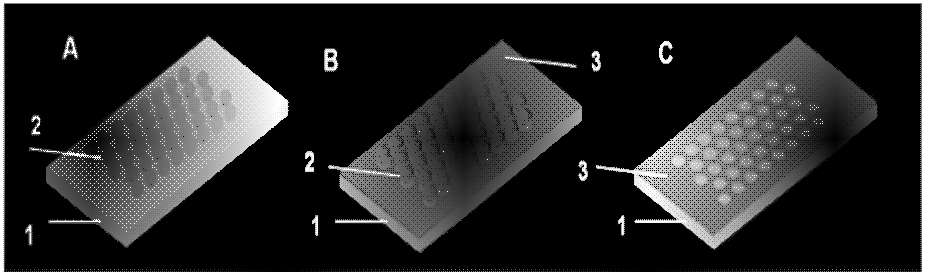 Method for preparing multilevel-structure alumina by pattern prefabrication through micro-nano ball arrangement