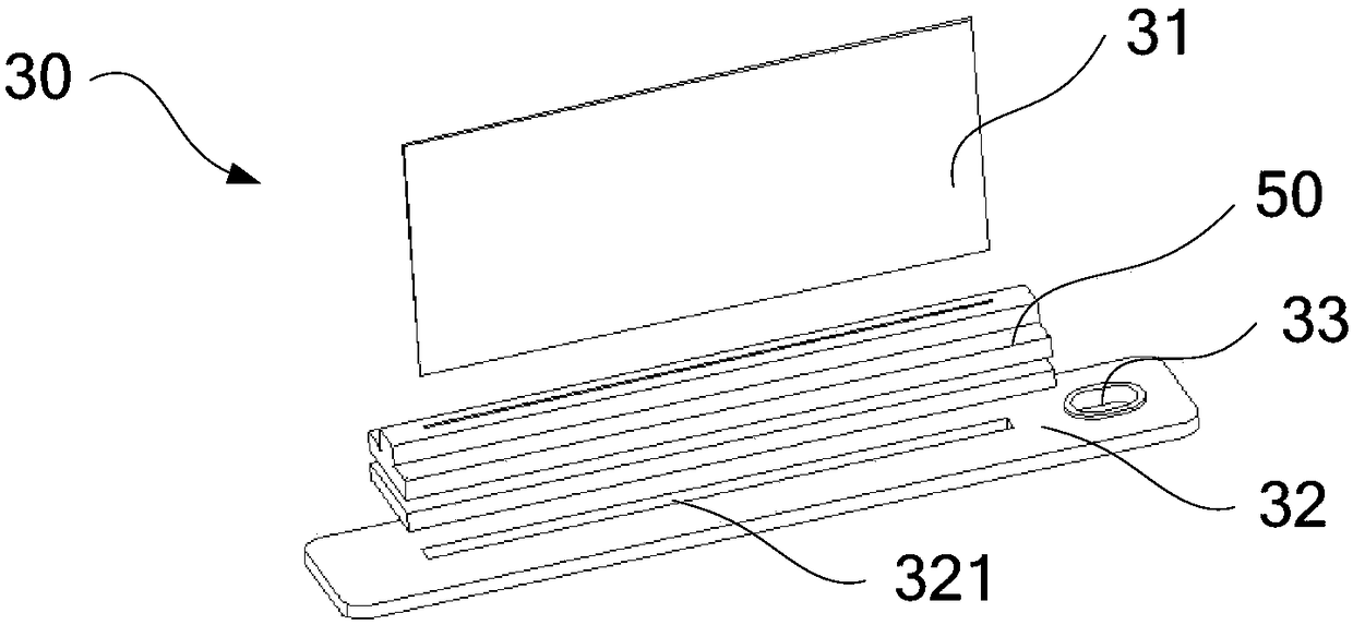 High-rate total-tab type lithium battery and preparation method thereof