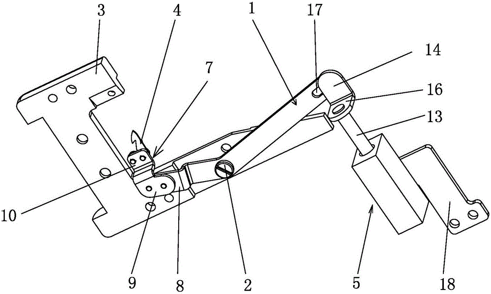 Chain stitch loosing prevention device