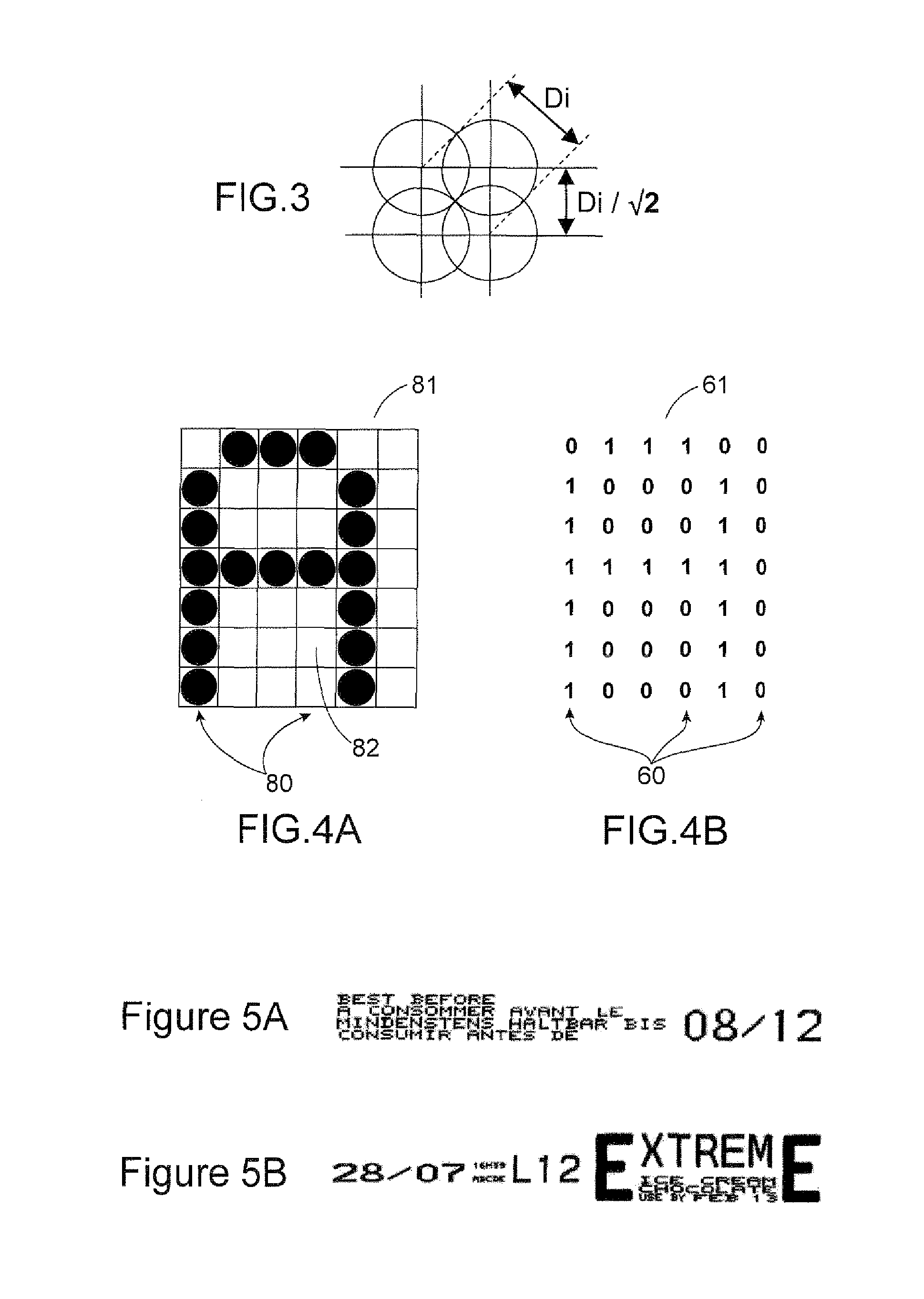 Printing an authentication pattern with multi-deflection continuous inkjet printer