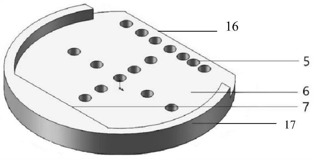 Device for preparing high-length-consistency semiconductor laser wafer natural cleavage surface and use method thereof