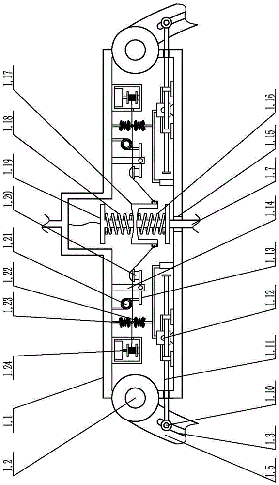 Multi-segment tempering technology of automobile steel plate spring