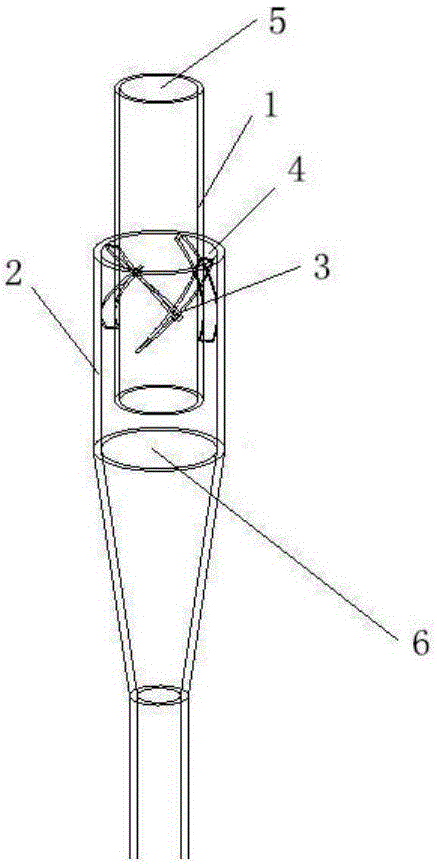 Strengthened micro cyclone separator and high-pressure separation device with same