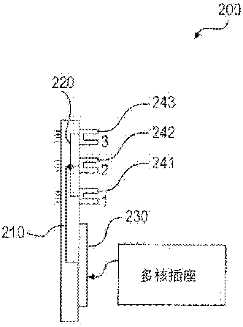 Method and system for reducing trace length and capacitance in a large memory footprint background