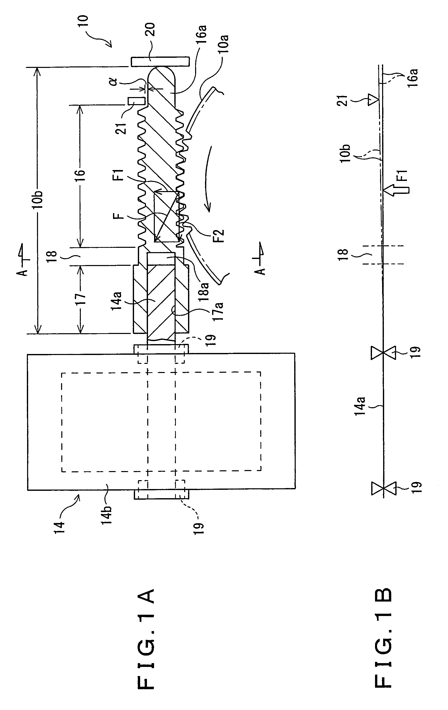 Disk player and worm mechanism for same