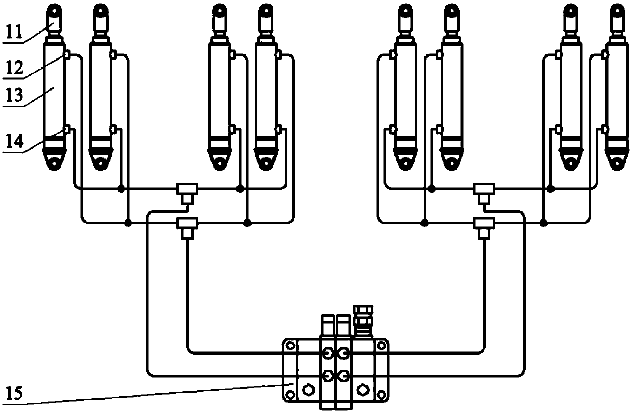 Cofferdam type hydraulic anti-impact and ice-resistant device for marine nuclear power platform