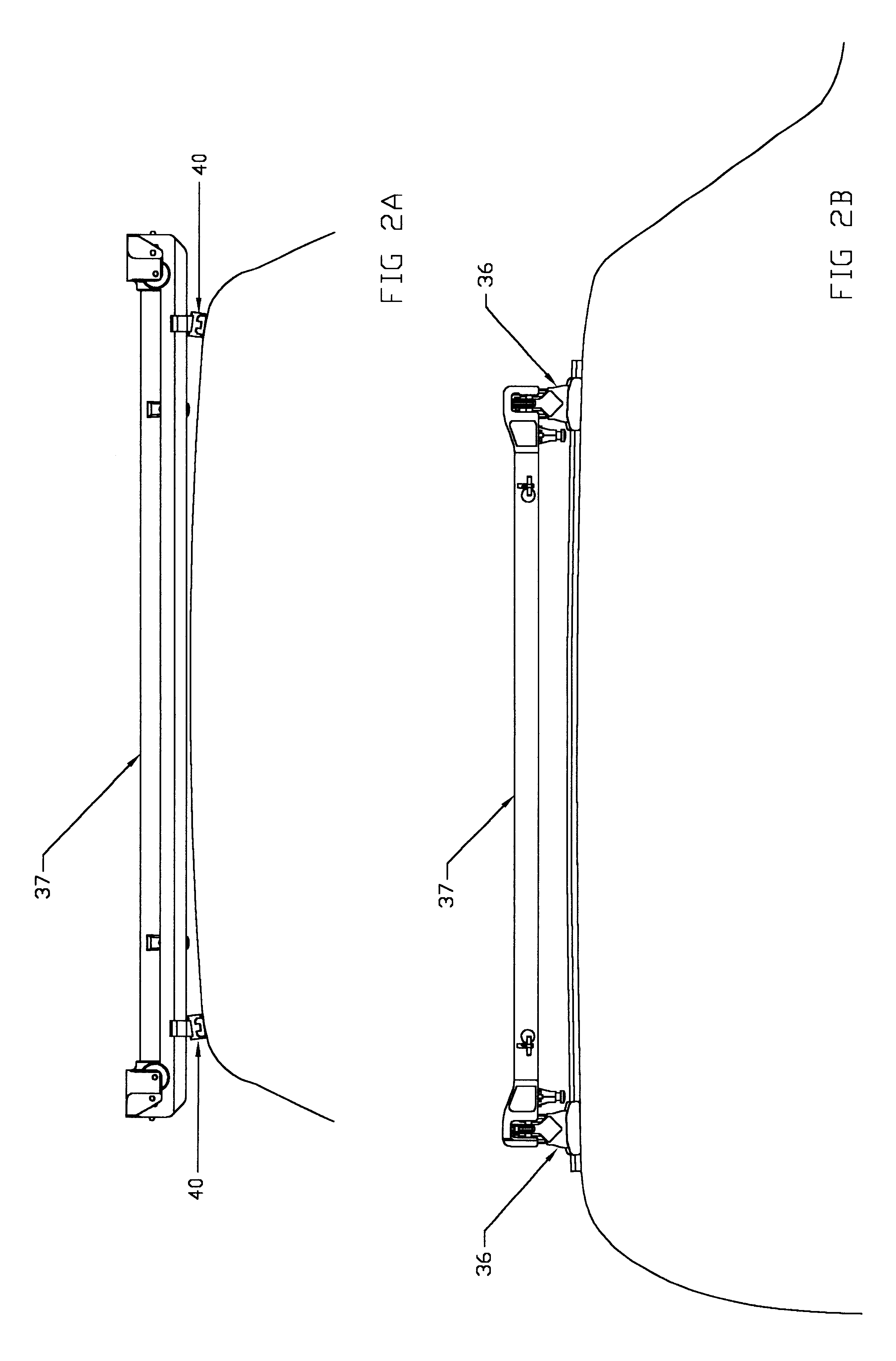 Deployable roof mounted equipment rack for tall vehicles