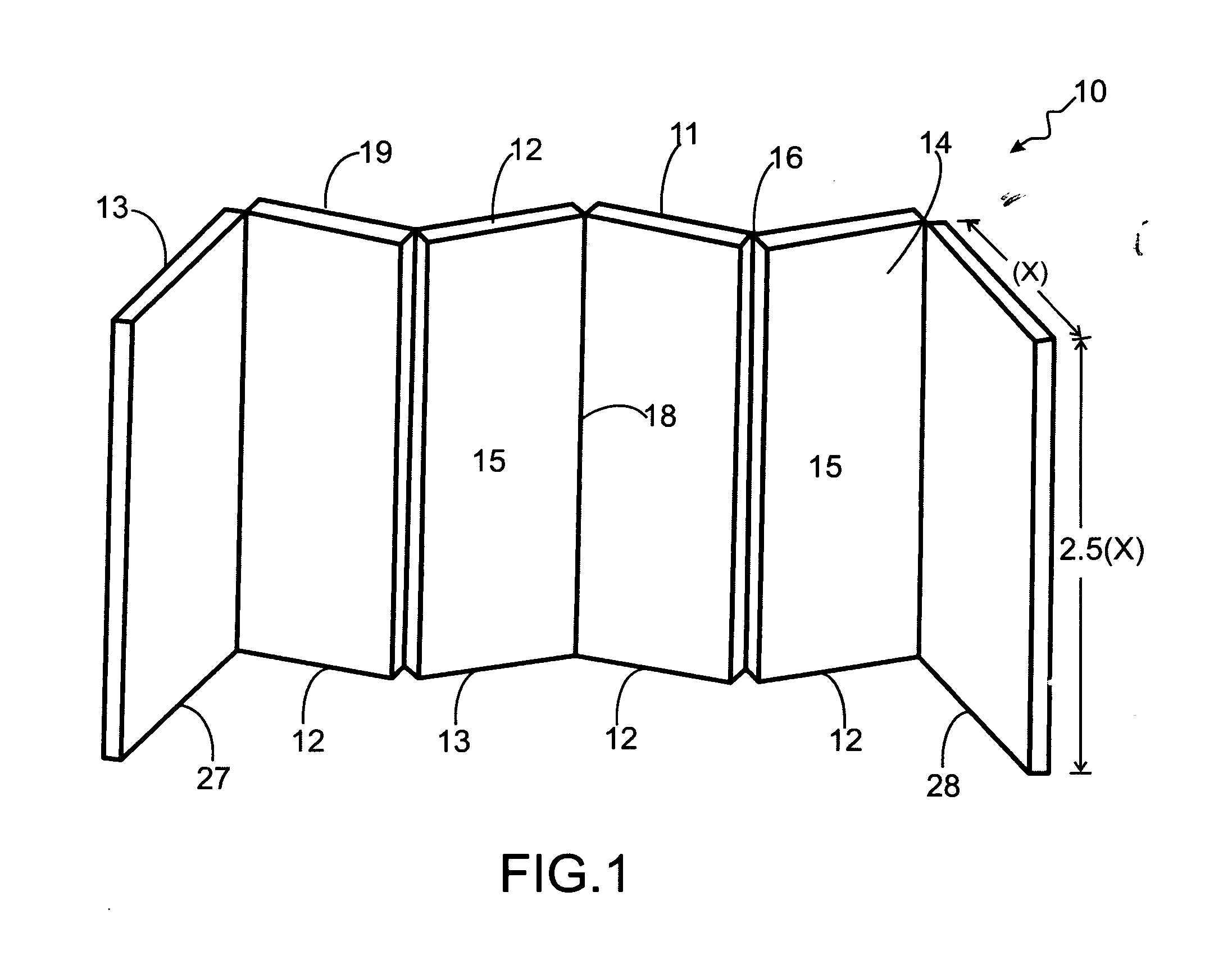 Portable presentation display device