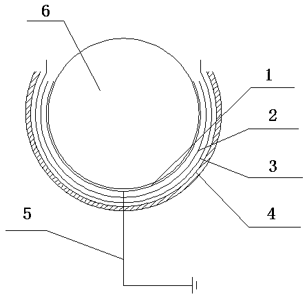 Emergency heating method of emergency heating device for portable SF6 tank type circuit breaker