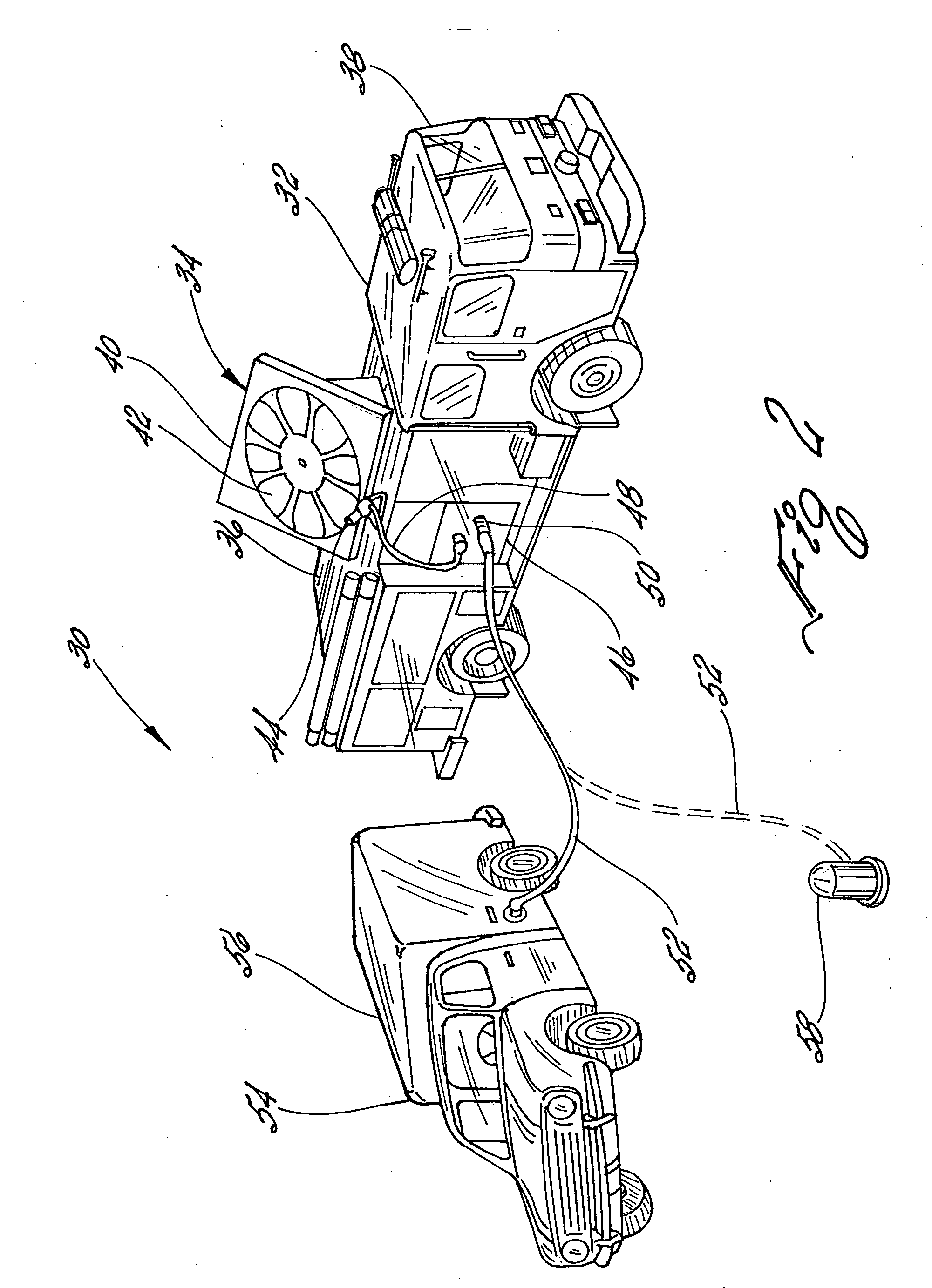 Weather adjustment system for fighting fires