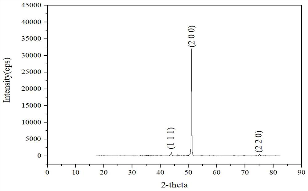 CoCrNi medium-entropy alloy and technology for preparing CoCrNi medium-entropy alloy through atomization powder preparation method