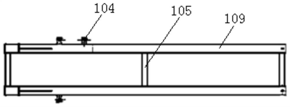 Auxiliary support for electric control cabinet installation