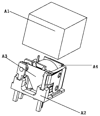 Hardware switch capable of prolonging working cycle