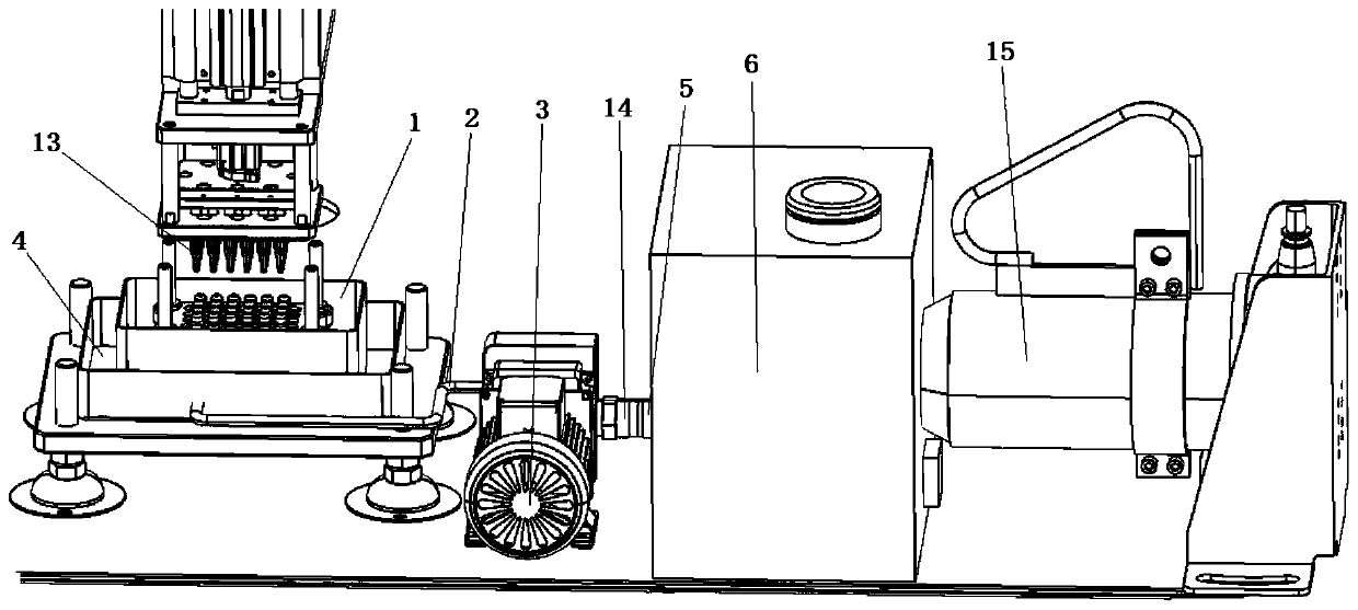 Glaze slurry automatic circulation supply control device