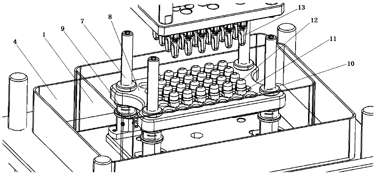 Glaze slurry automatic circulation supply control device