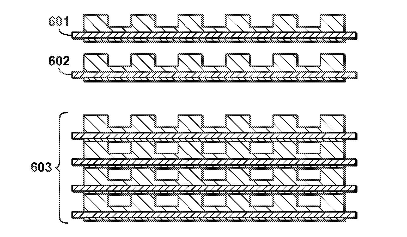 High Capacity Structures and Monoliths Via Paste Imprinting