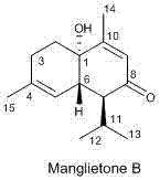 Cadinane sesquiterpene compounds, preparation method and use thereof in medicine preparation